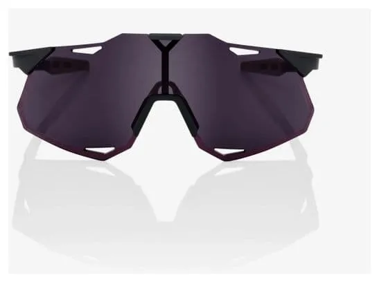 100% Hypercraft XS Glasses - Matte Metallic Shine - Dark Purple Lenses