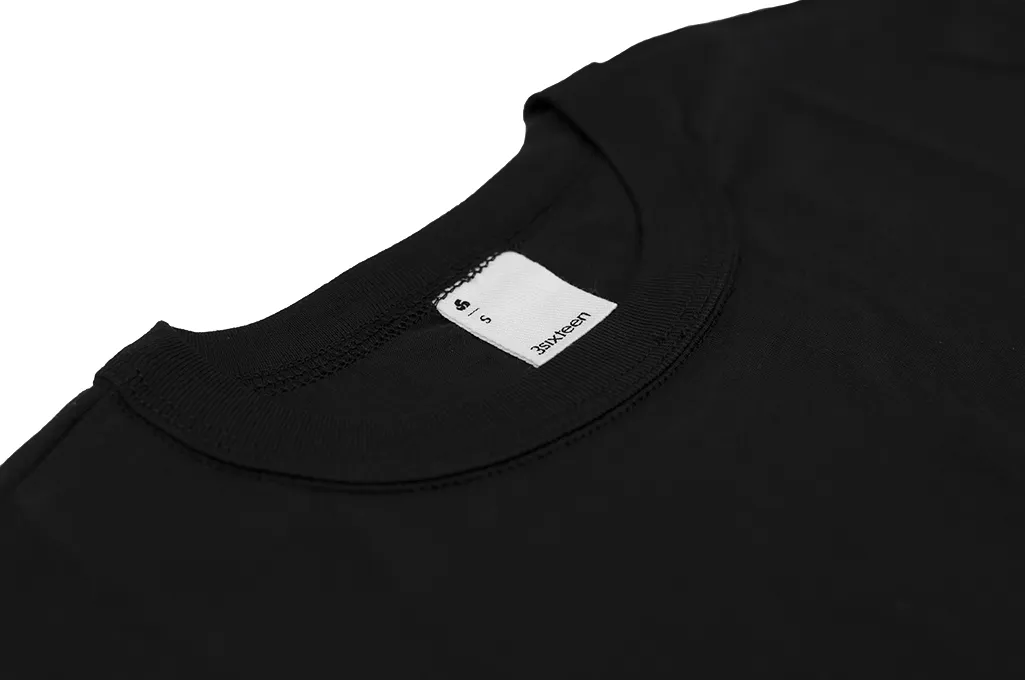 3sixteen T-Shirts w/ Pima Cotton 2-Pack - Black w/ Pocket Pima