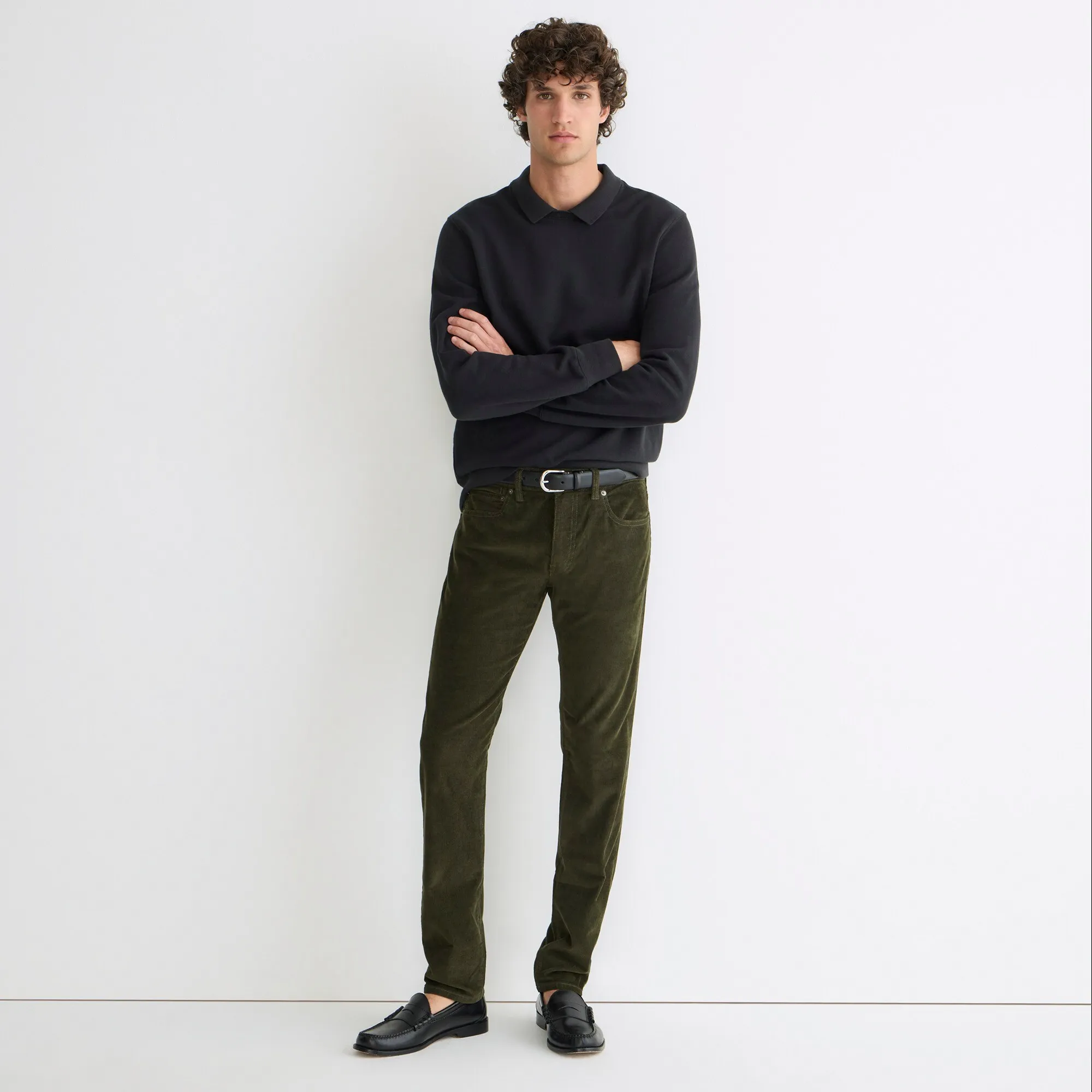 484 Slim-fit pant in corduroy