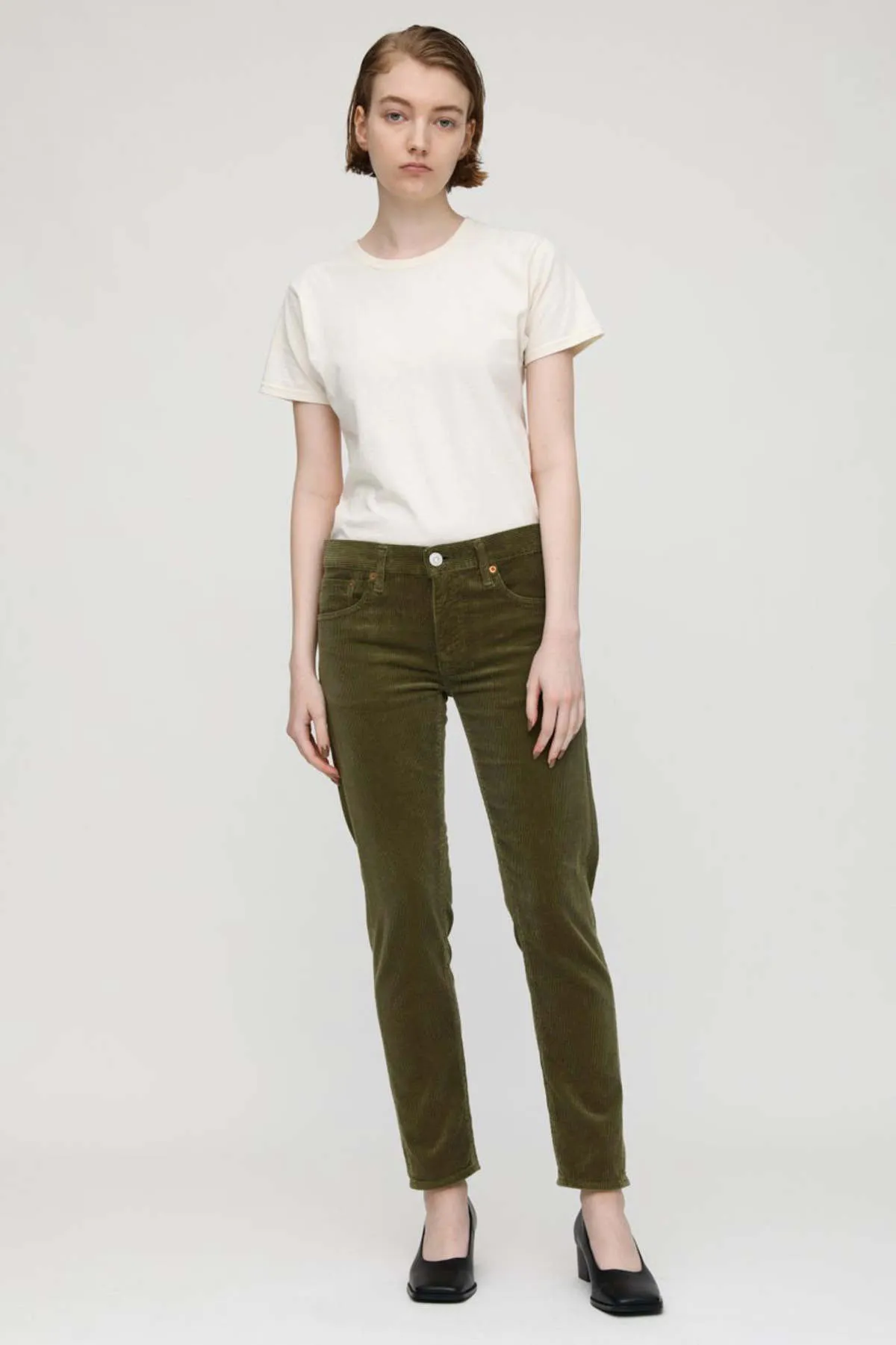 Ailey Corduroy Pant - Khaki