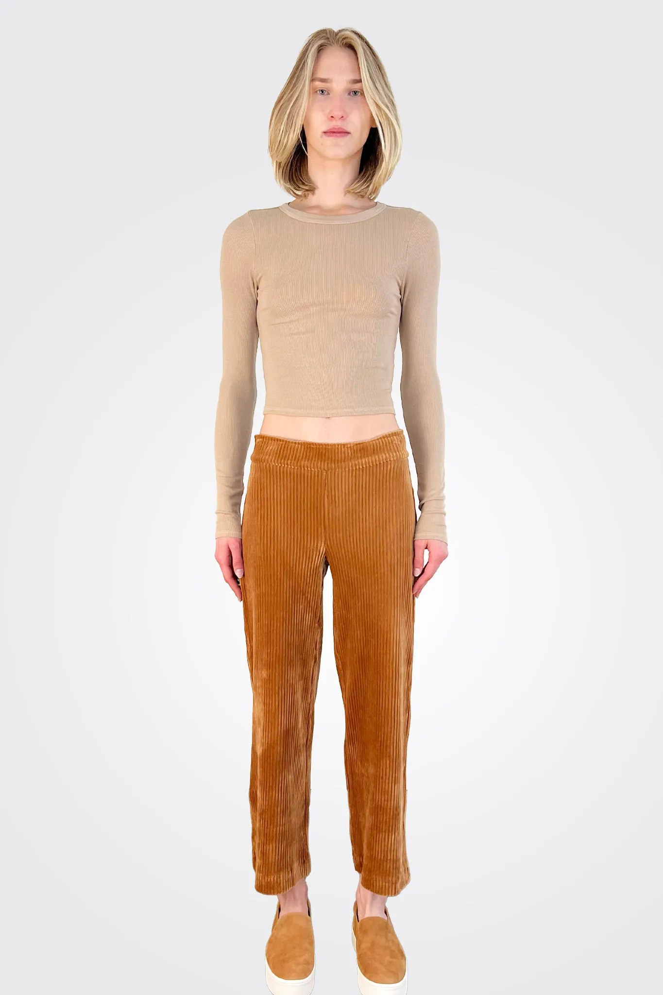 Alex Corduroy Pant - Cognac