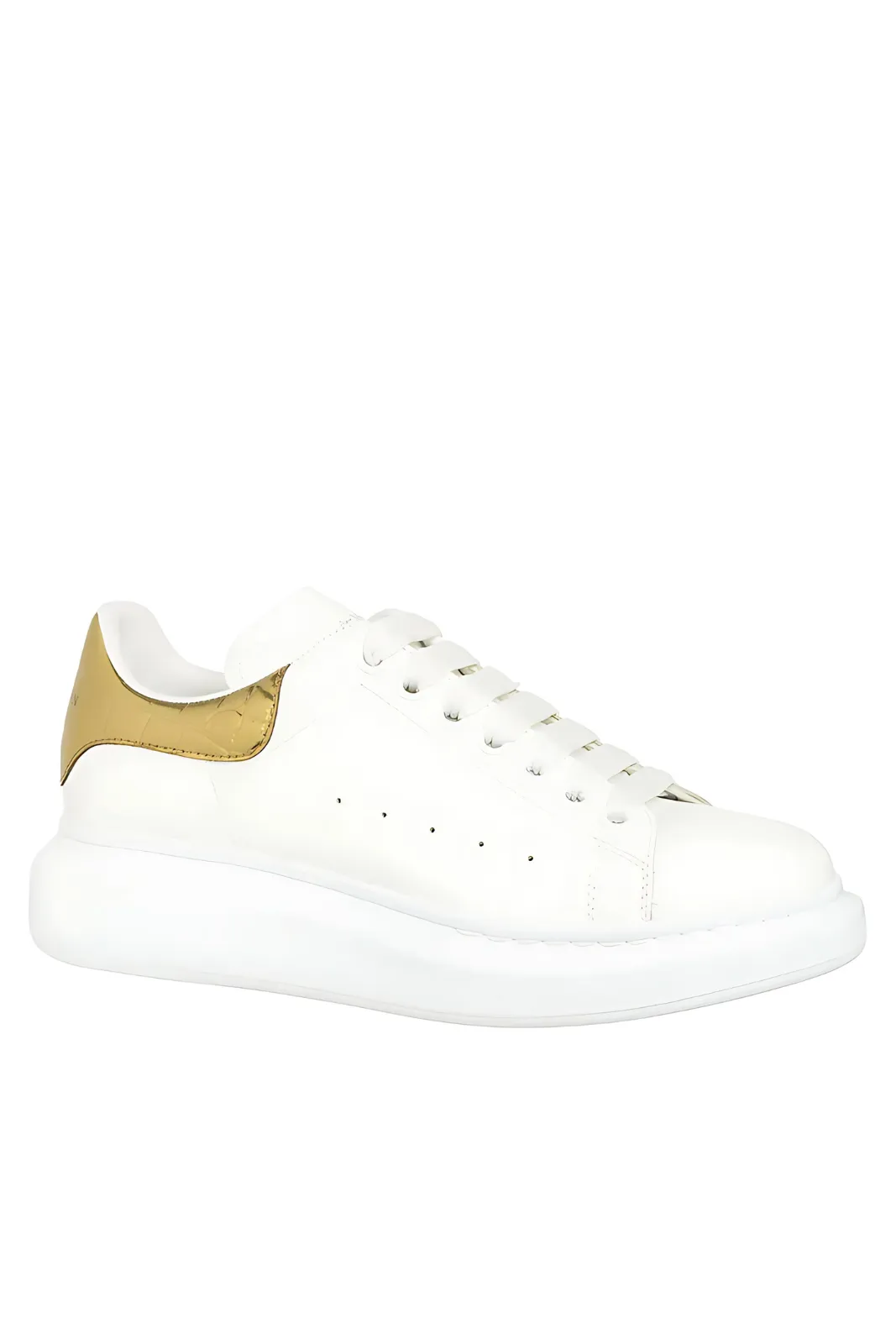 Alexander McQueen Oversized Sneaker ‘Gold Crocodile’