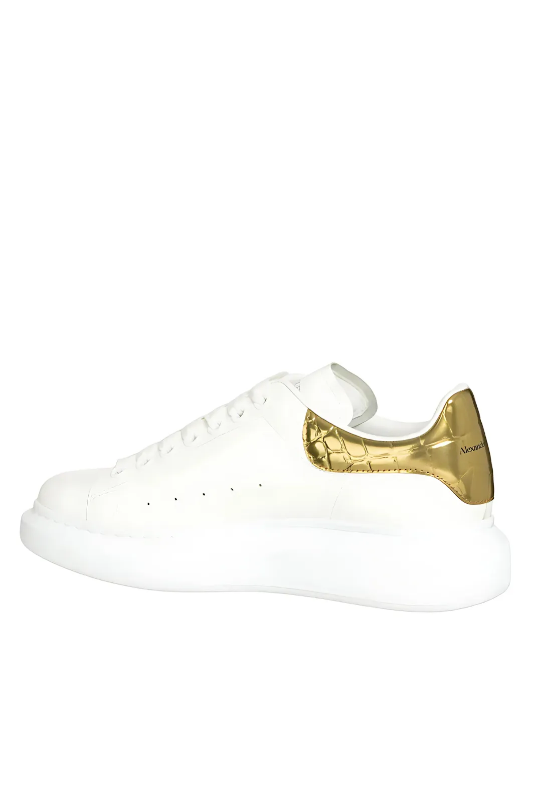 Alexander McQueen Oversized Sneaker ‘Gold Crocodile’