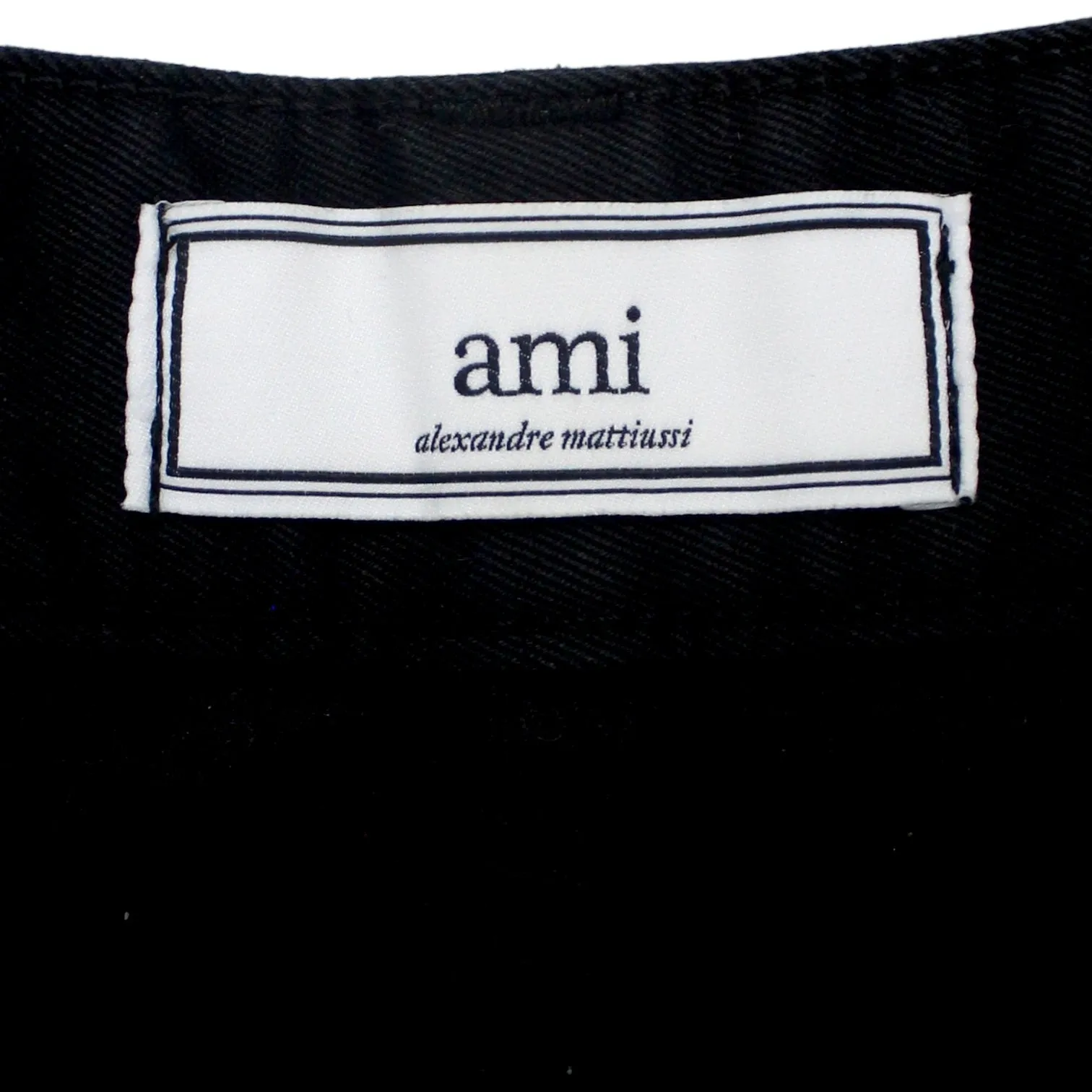 AMI Alexandre Mattiussi Black Jeans