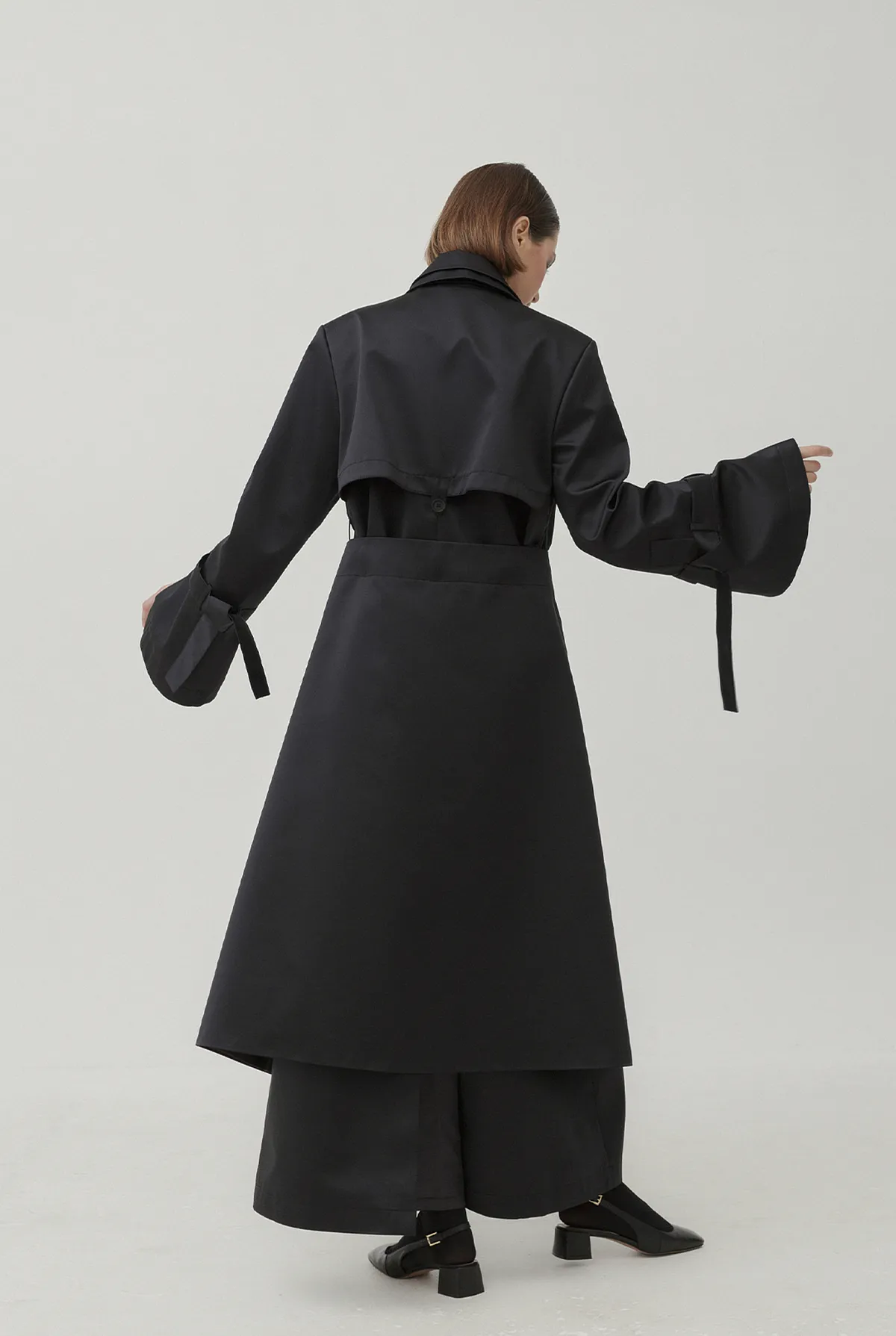 Apron Trench Coat