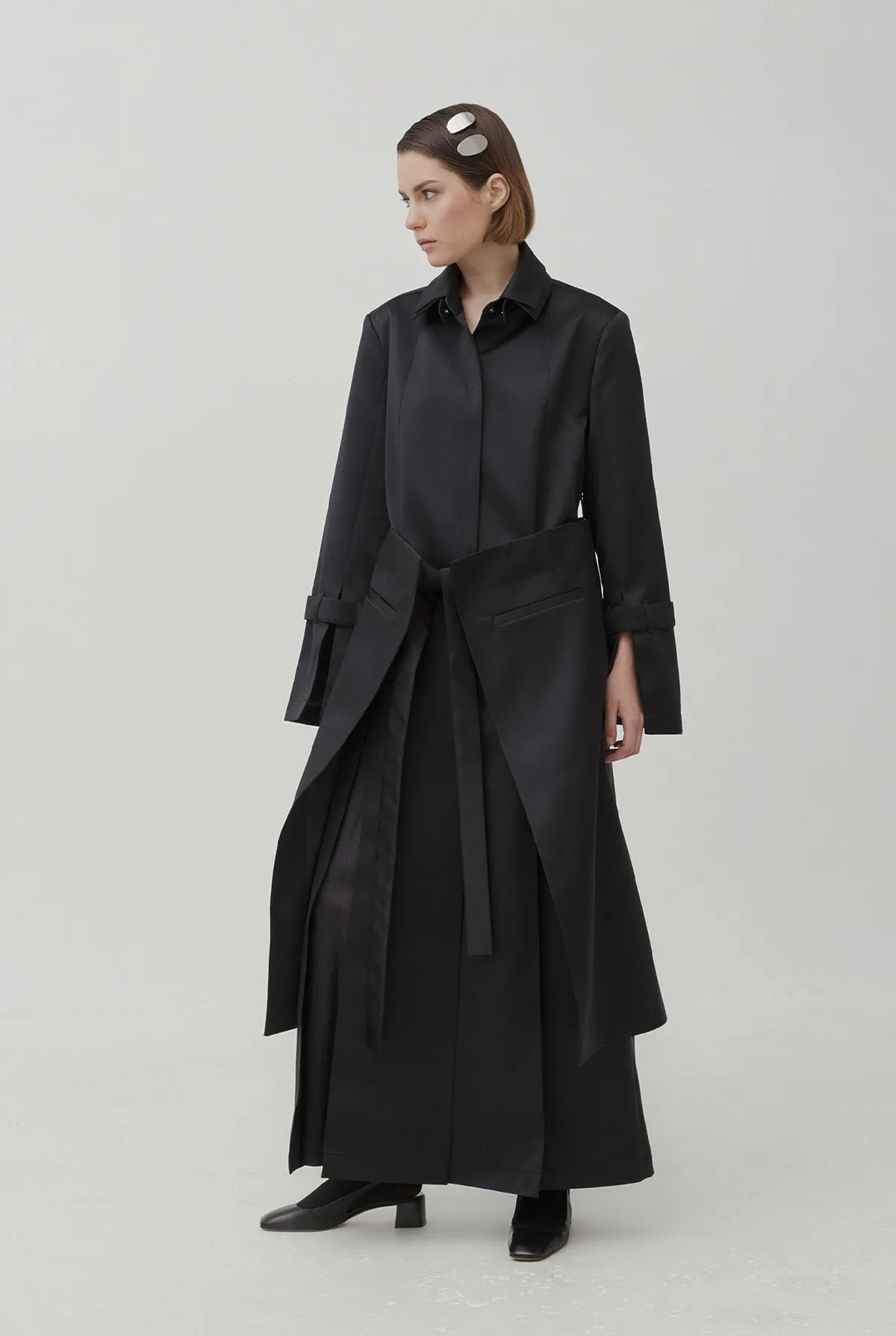 Apron Trench Coat