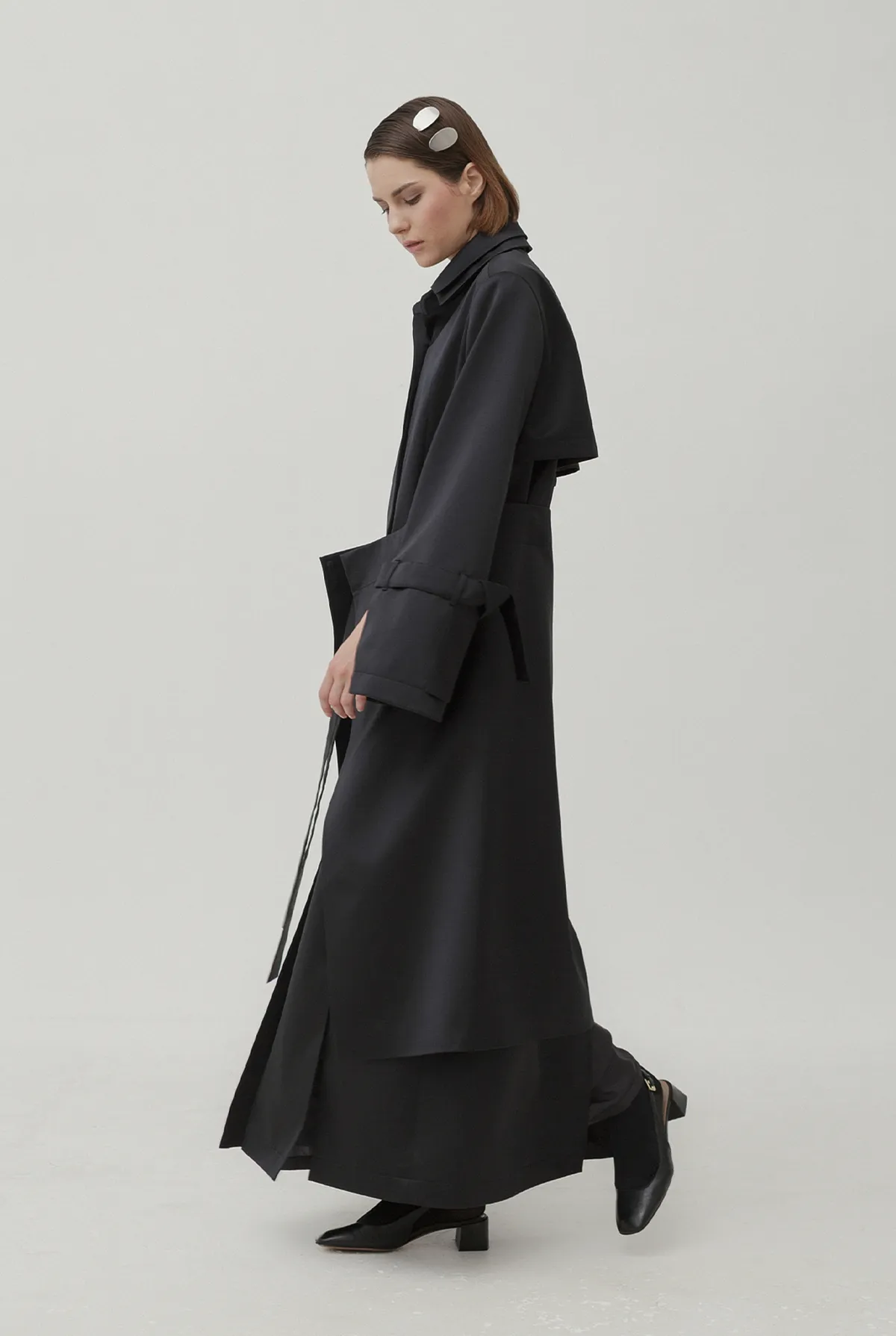 Apron Trench Coat