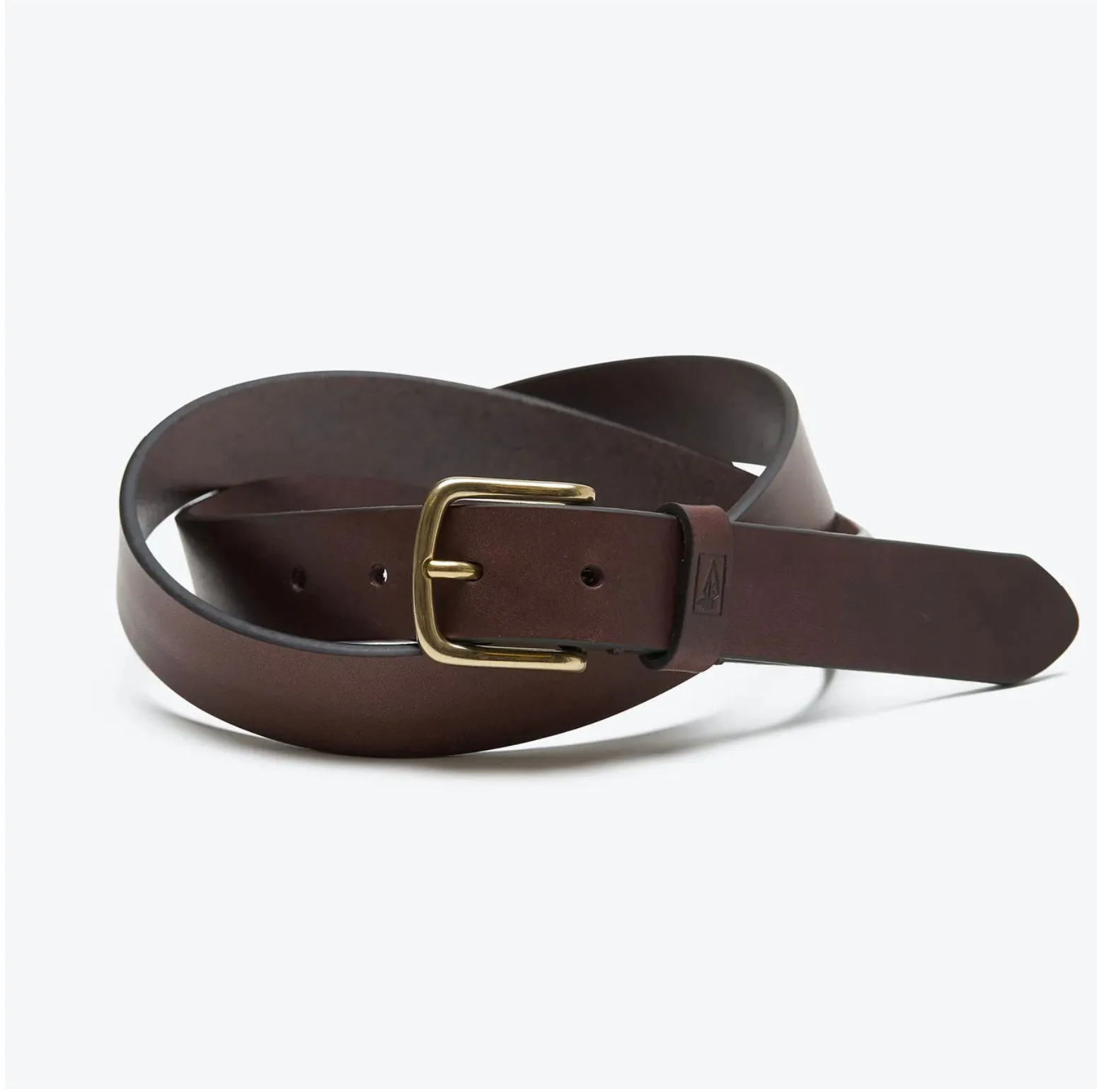 ARROW MOCCASIN Company Belt - BROWN