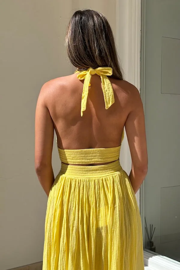 Artemis Dress Lemon