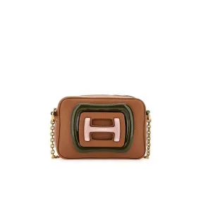 BAG H-BAG CAMERA Woman Dark Cognac