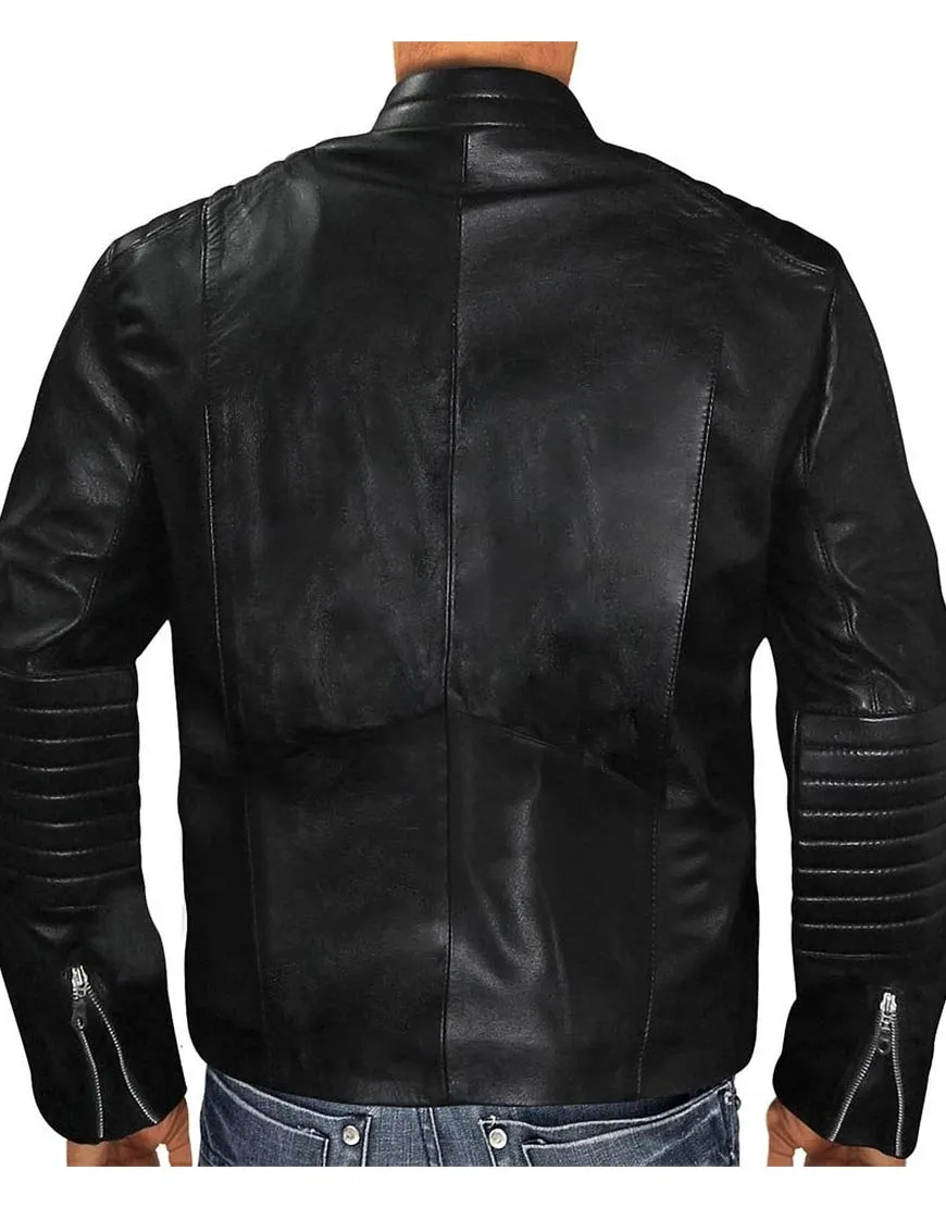 Batman Begins Leather Jacket by Christian Bale - UJackets