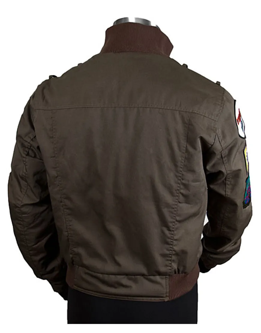 Battlestar Galactica Bomber Jacket by Jamie Bamber - Ujackets