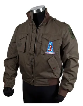 Battlestar Galactica Bomber Jacket by Jamie Bamber - Ujackets