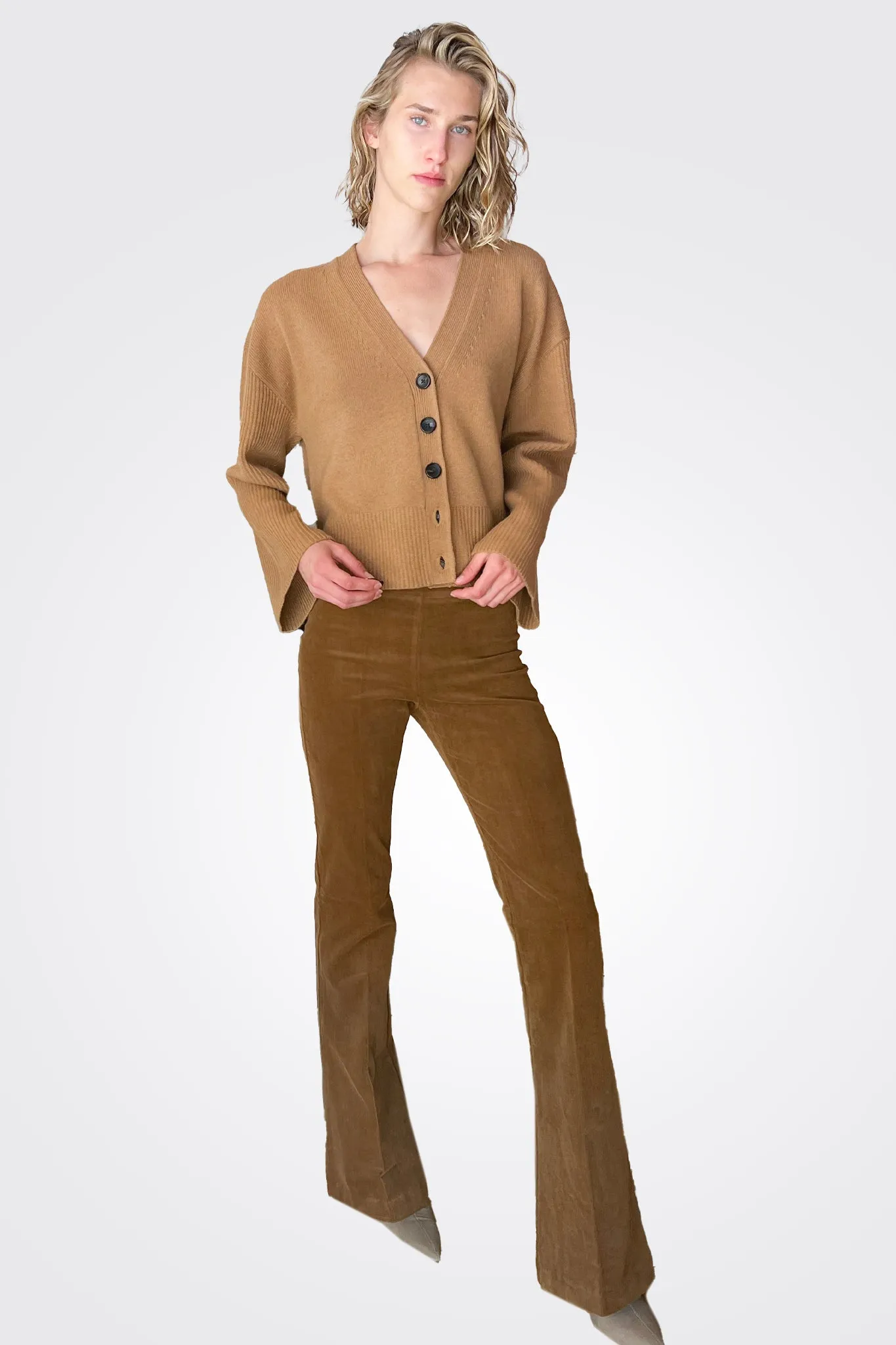 Bellini Fine Corduroy Pant - Cognac