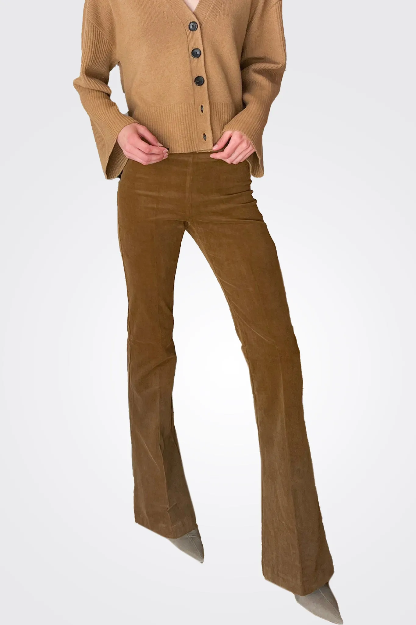 Bellini Fine Corduroy Pant - Cognac