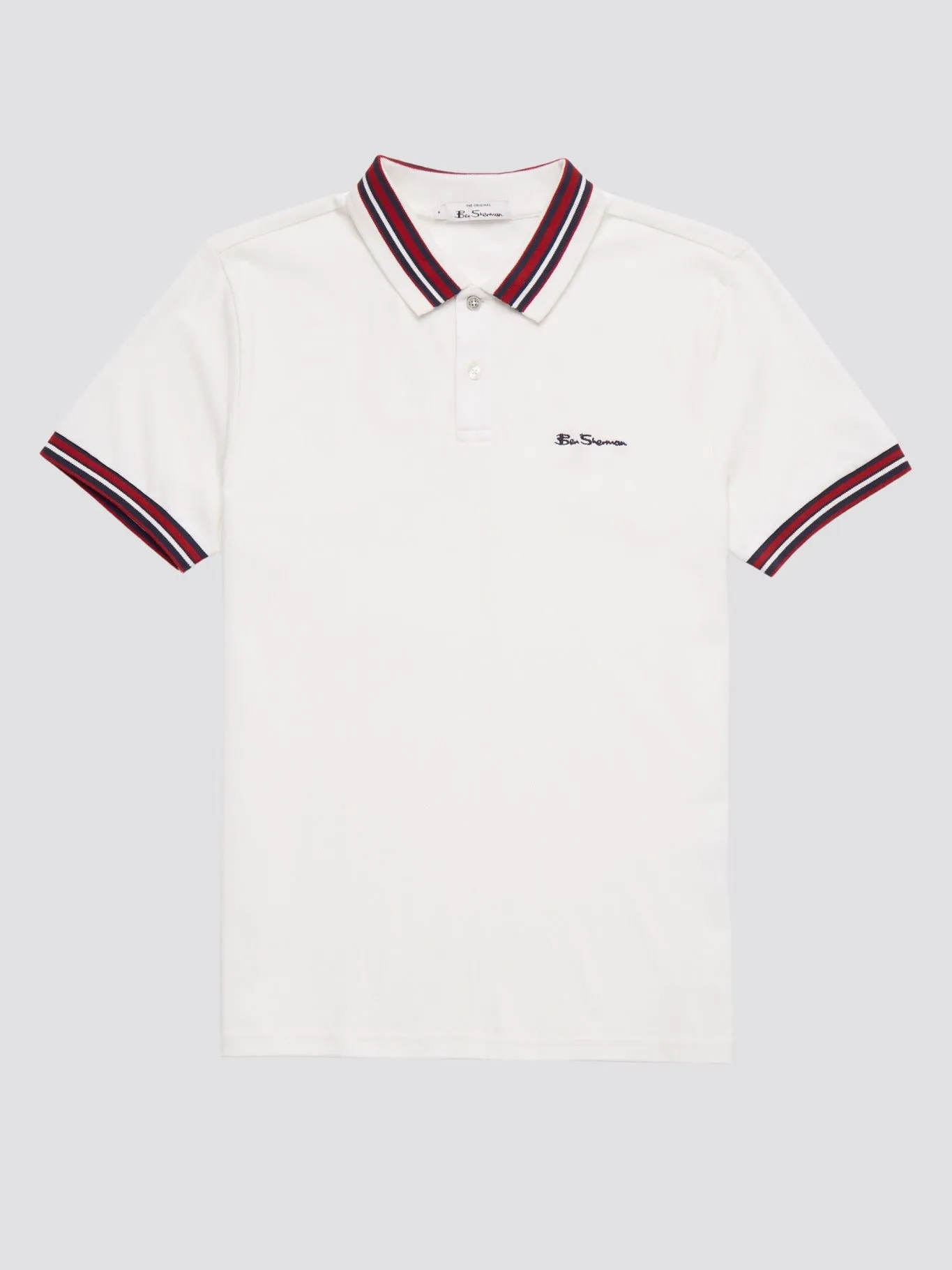 Ben Sherman Mens 'House Collar' Pique Polo Shirt