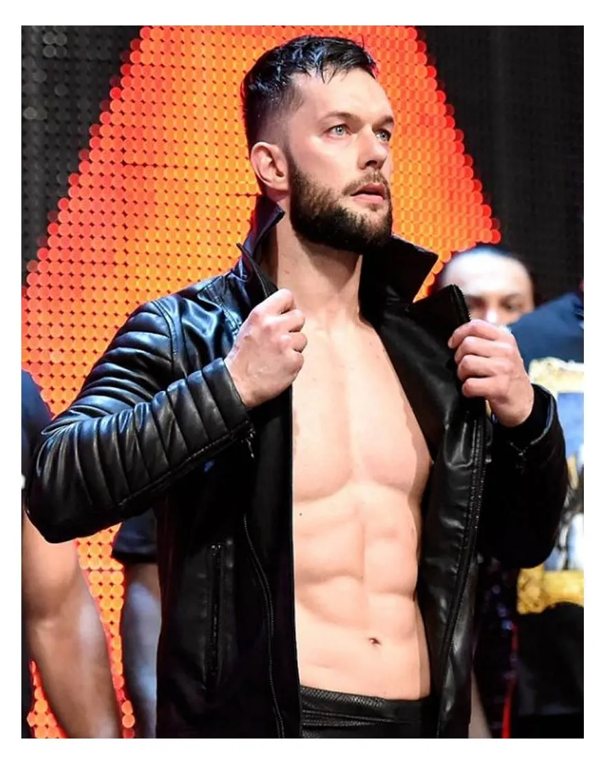 Biker Style Finn Balor Jacket - UJackets