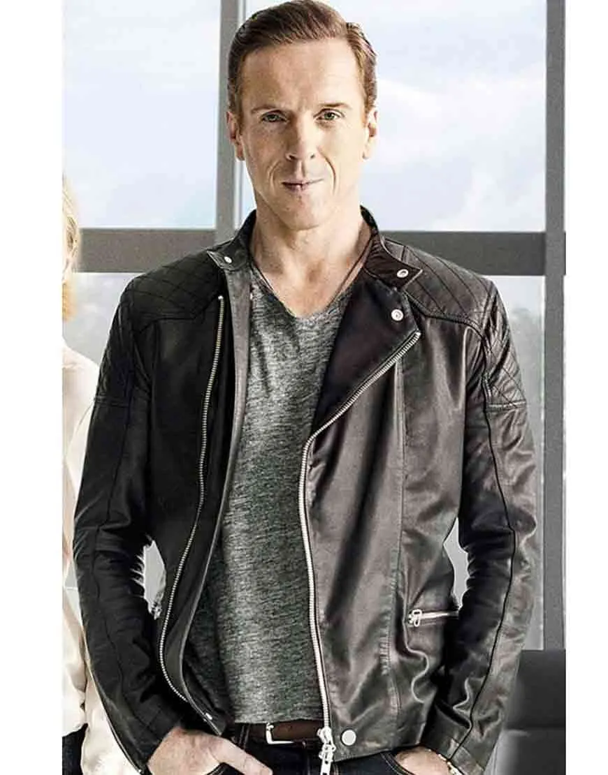 Billions Bobby Axelrod Leather Jacket by Damian Lewis - UJackets