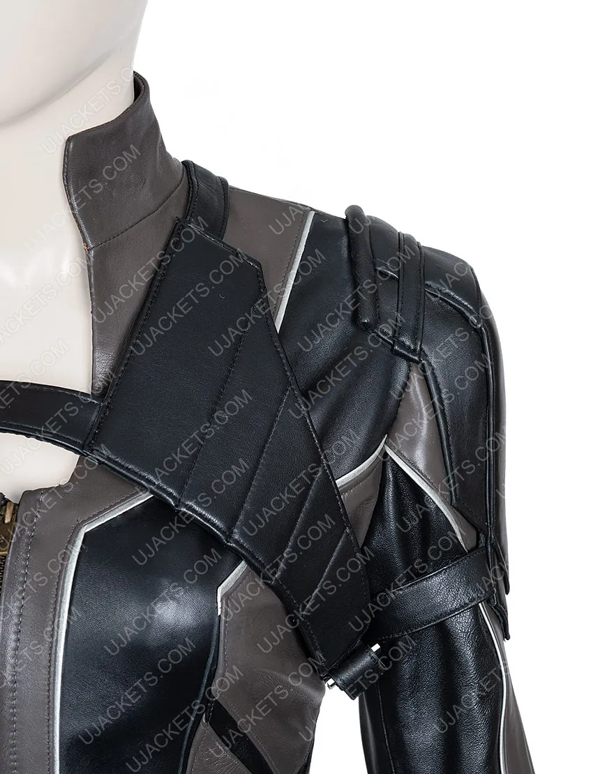 Black Widow Movie 2020 Jacket | Scarlett Johansson Black Leather Jacket