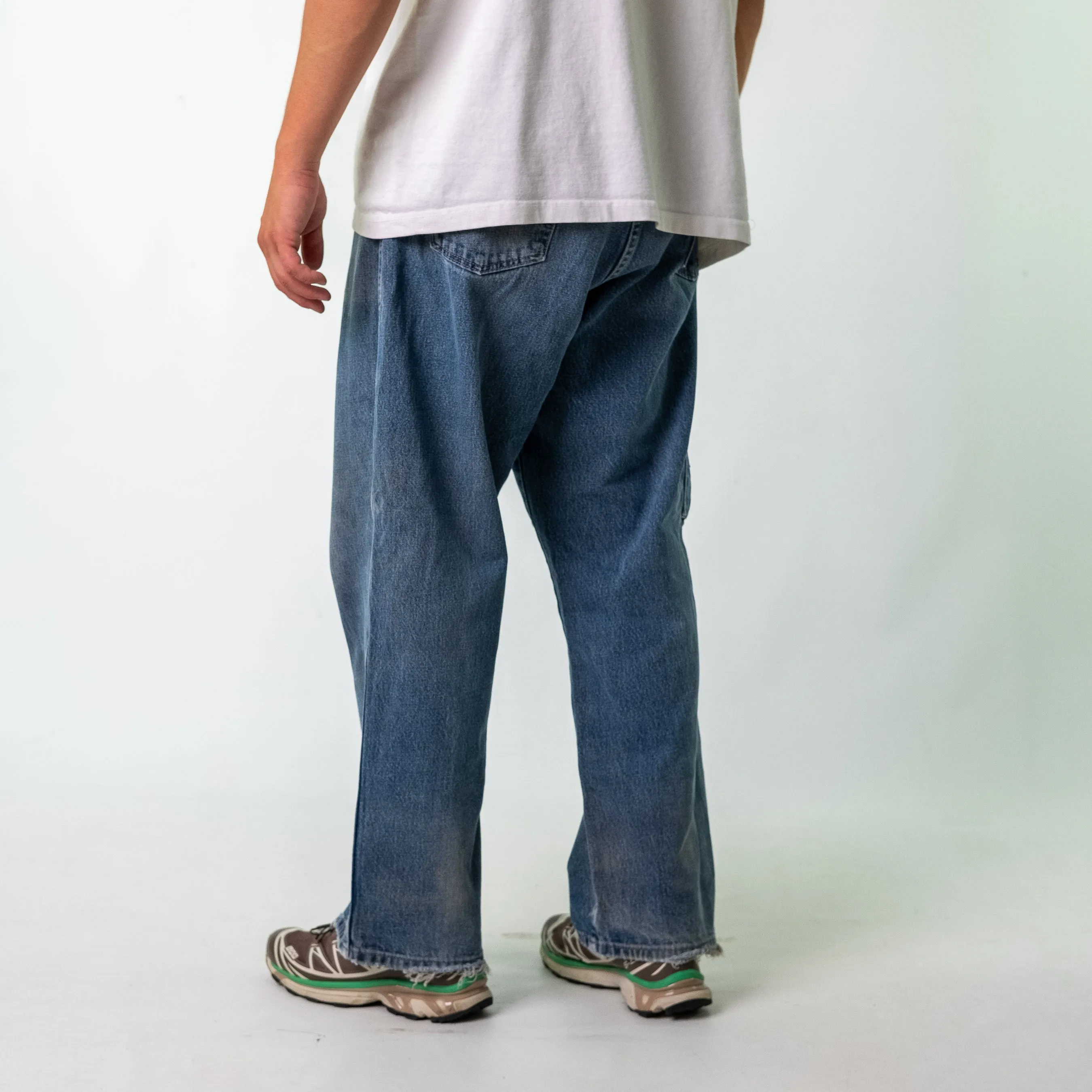 Blue 90s Dickies Denim Hip Hop Jeans Baggy Pants (38x30)