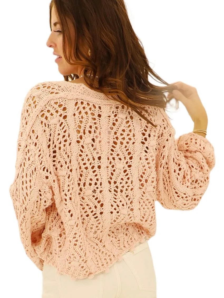 Boheme Knit In Pink