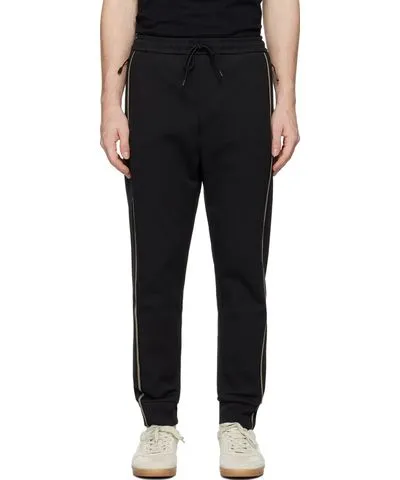 Boss Black Logo-Embossed Sweatpants