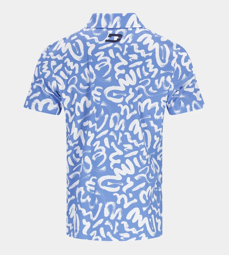 BRUSH POLO - BLUE