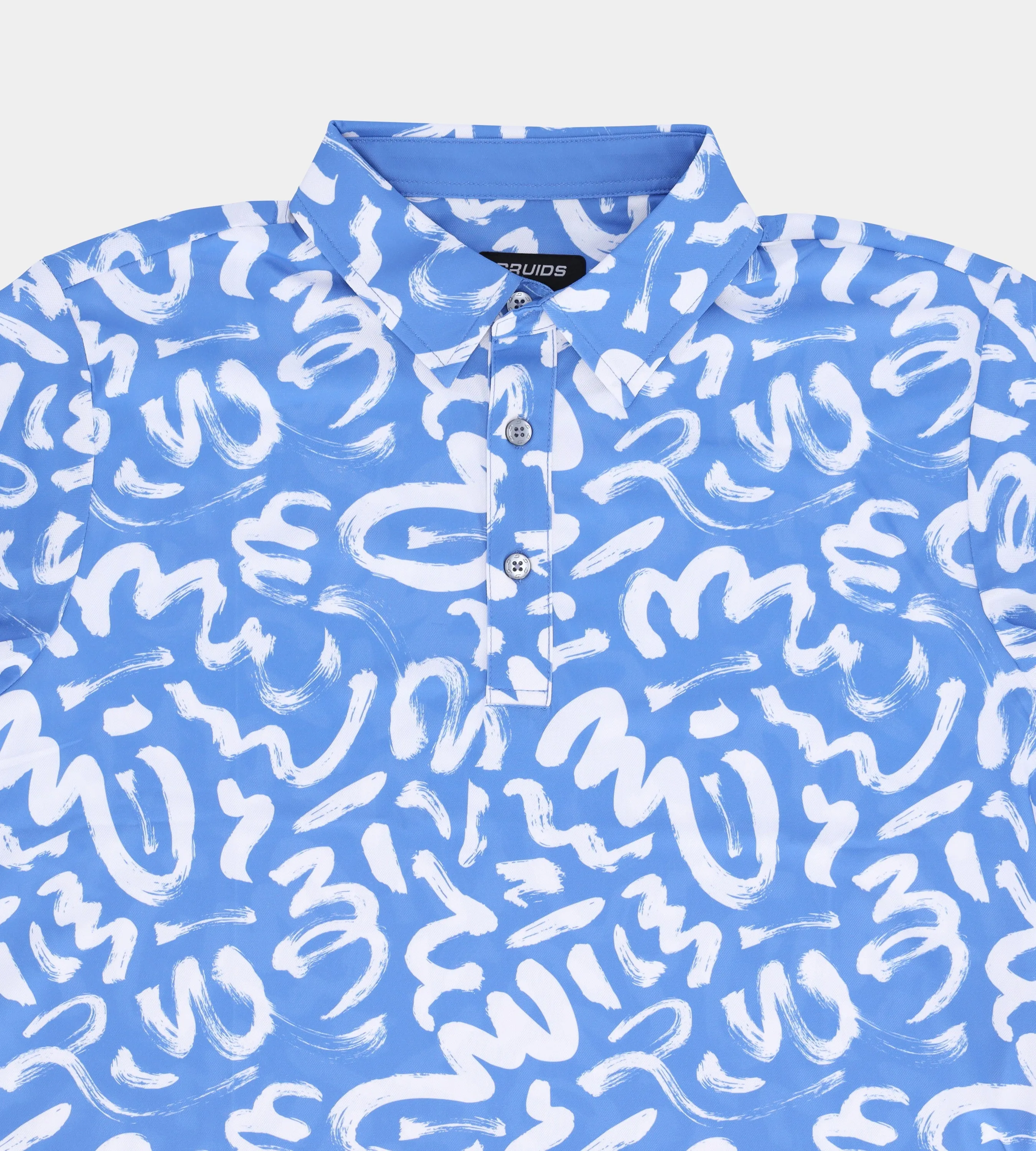 BRUSH POLO - BLUE