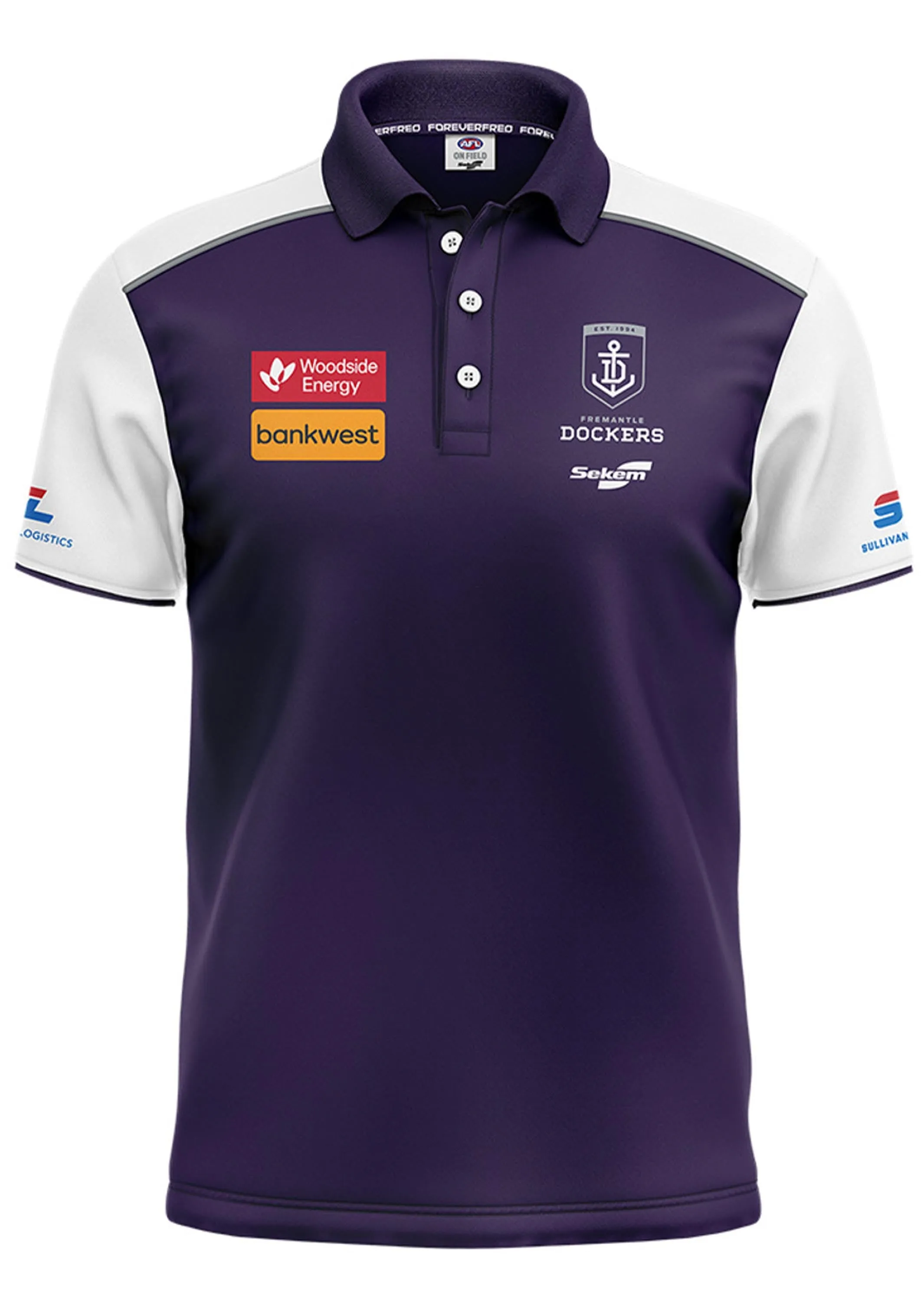 Burley Sekem Adult Fremantle Dockers Players Polo Shirt  93F011M09