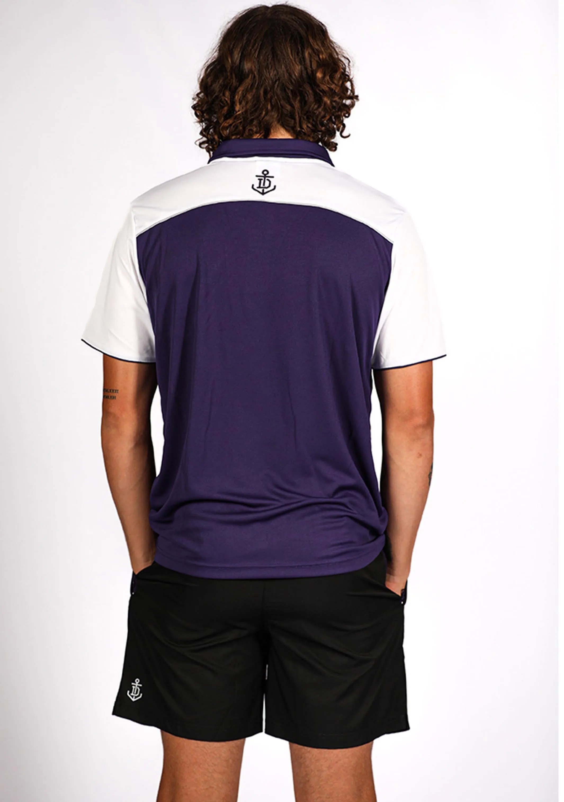 Burley Sekem Adult Fremantle Dockers Players Polo Shirt  93F011M09