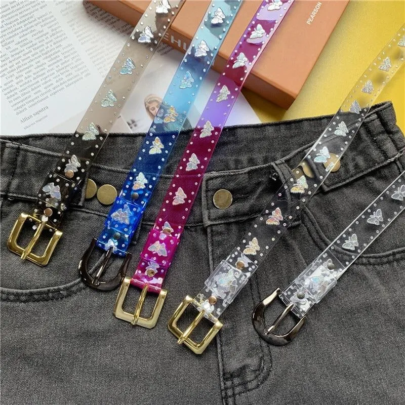 Butterfly Jelly Transparent Belt