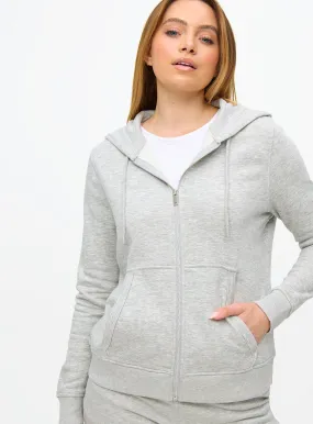 Buy Grey Zip-Through Coord Hoodie S | Hoodies and sweatshirts | Tu