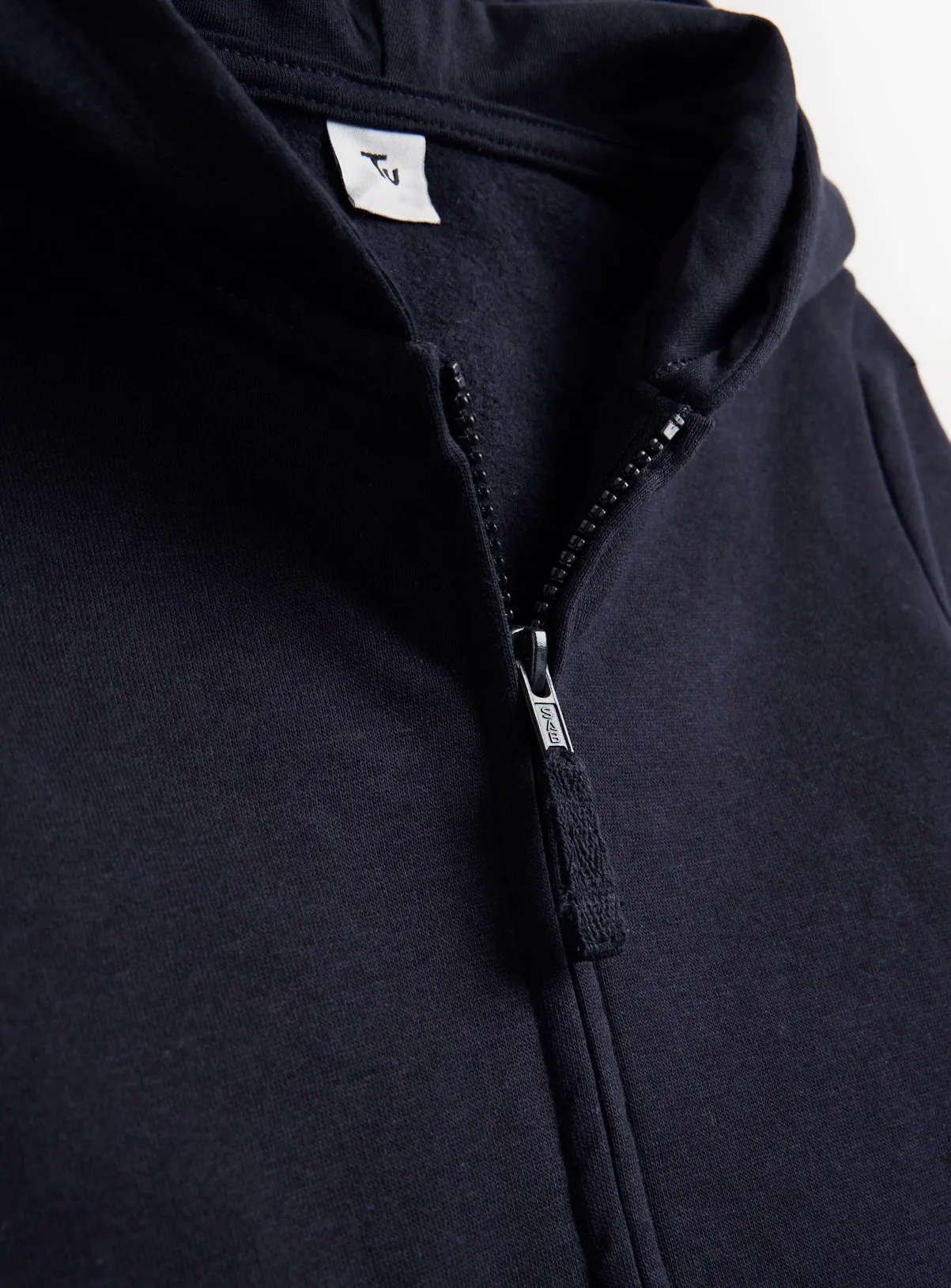 Buy Navy Zip-Through Hoodie 12 years | Jumpers and hoodies | Tu