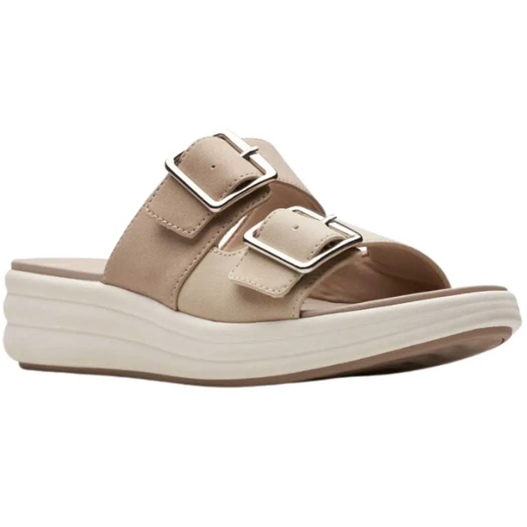 Clarks Drift Buckle Sandal Sand Combi (Women's)