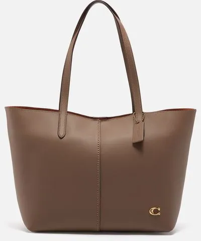 Coach North 32 Leather Tote Bag