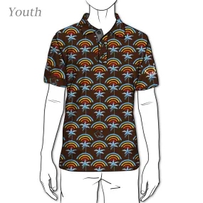 Cocobows - OGA Youth Polo - Brown