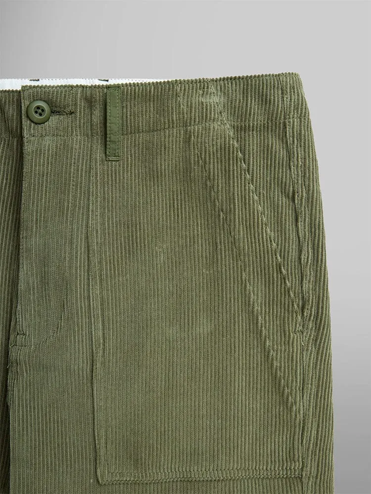 CORDUROY FATIGUE PANT