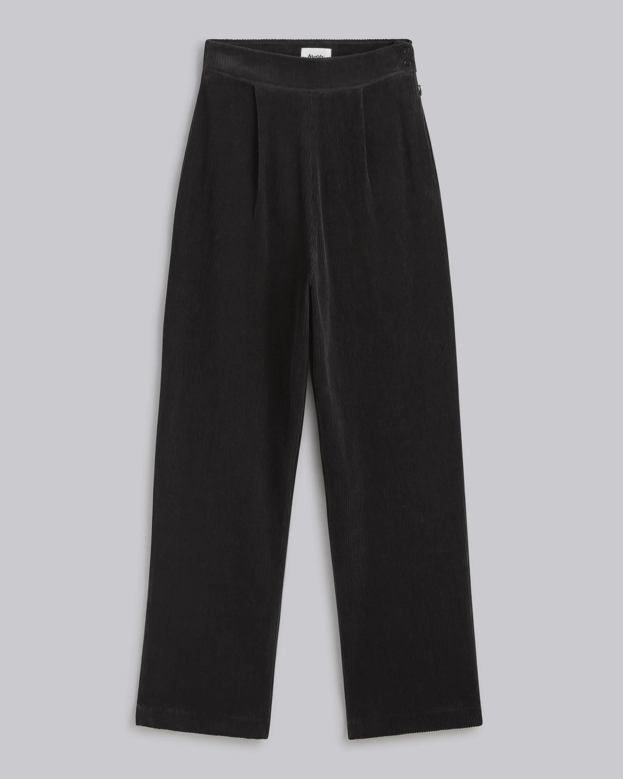 Corduroy Oversize Pant Black