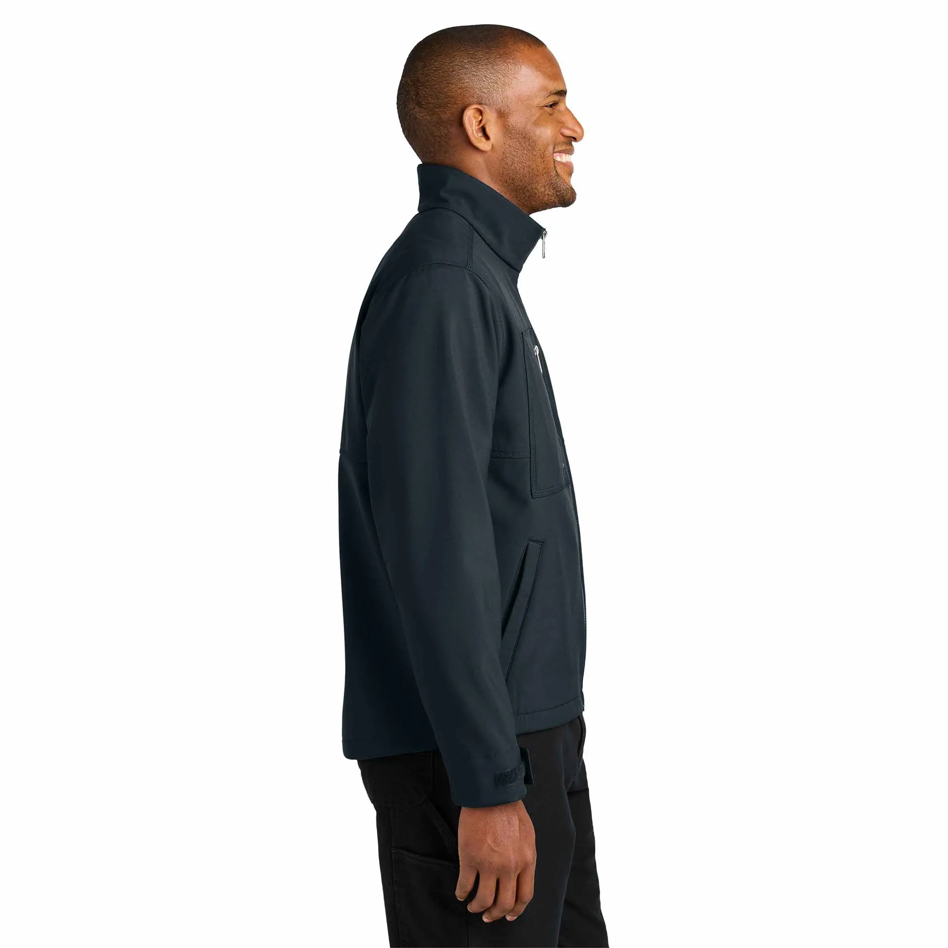 CornerStone CSJ70 Workwear Soft Shell Jacket - Navy