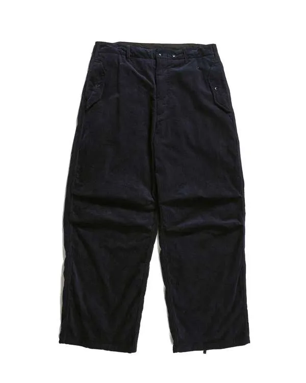 Cotton 8W Corduroy Over Pant - Navy