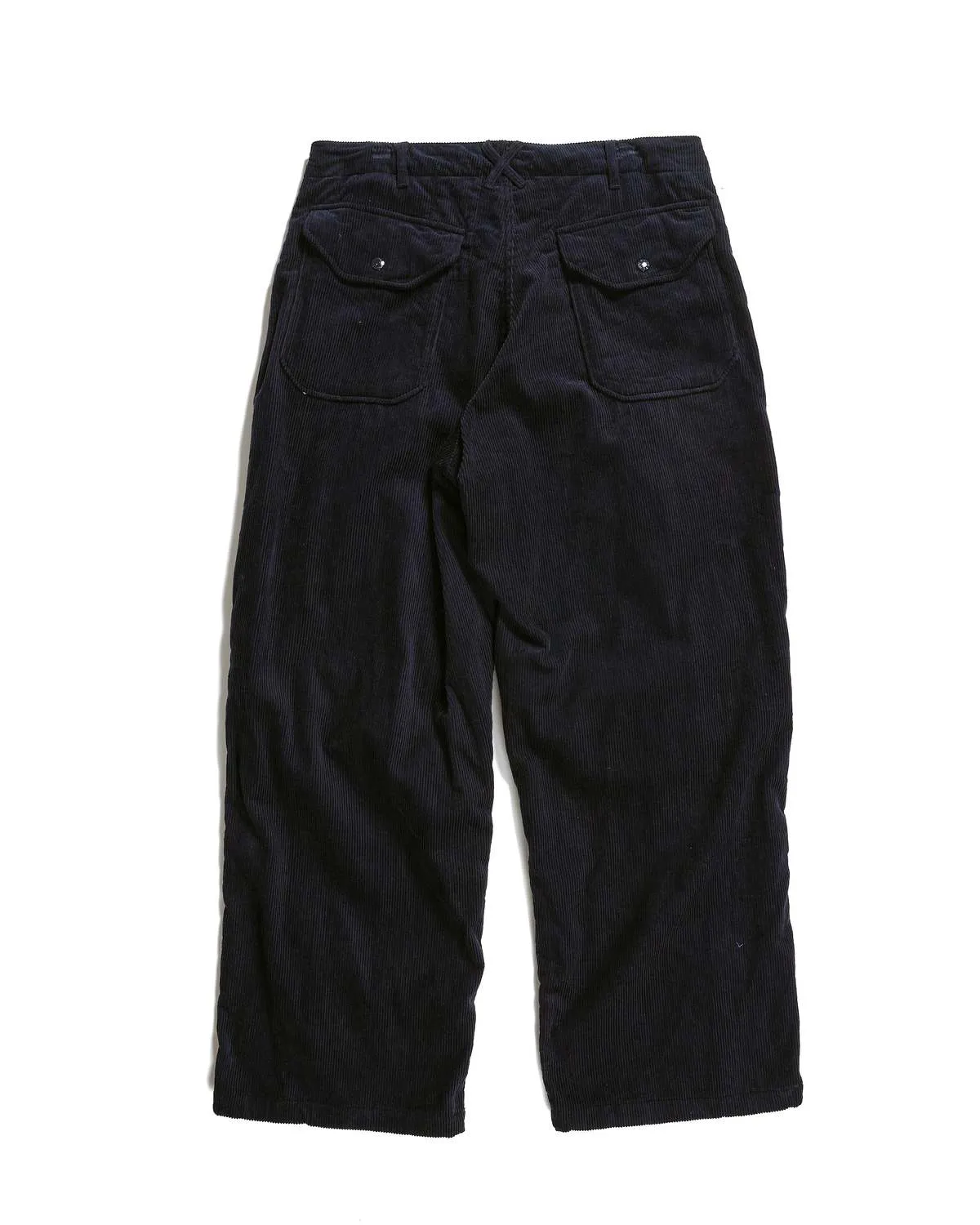 Cotton 8W Corduroy Over Pant - Navy