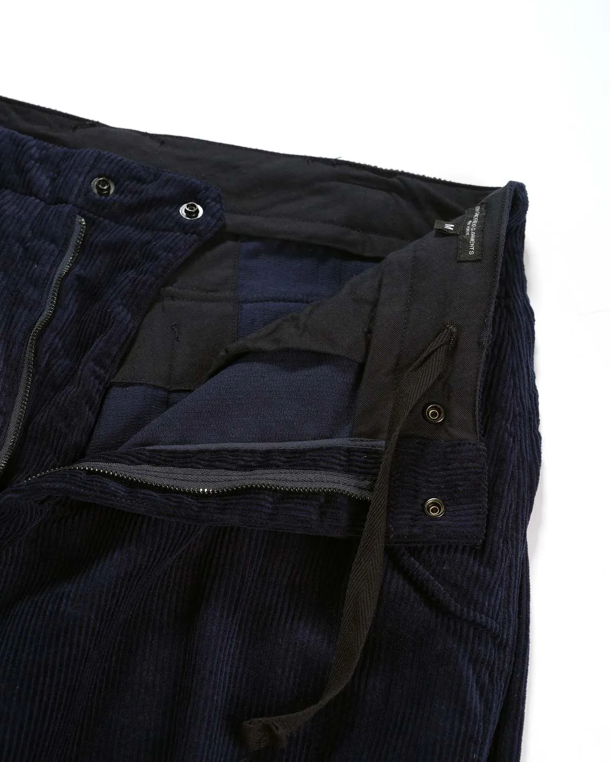 Cotton 8W Corduroy Over Pant - Navy