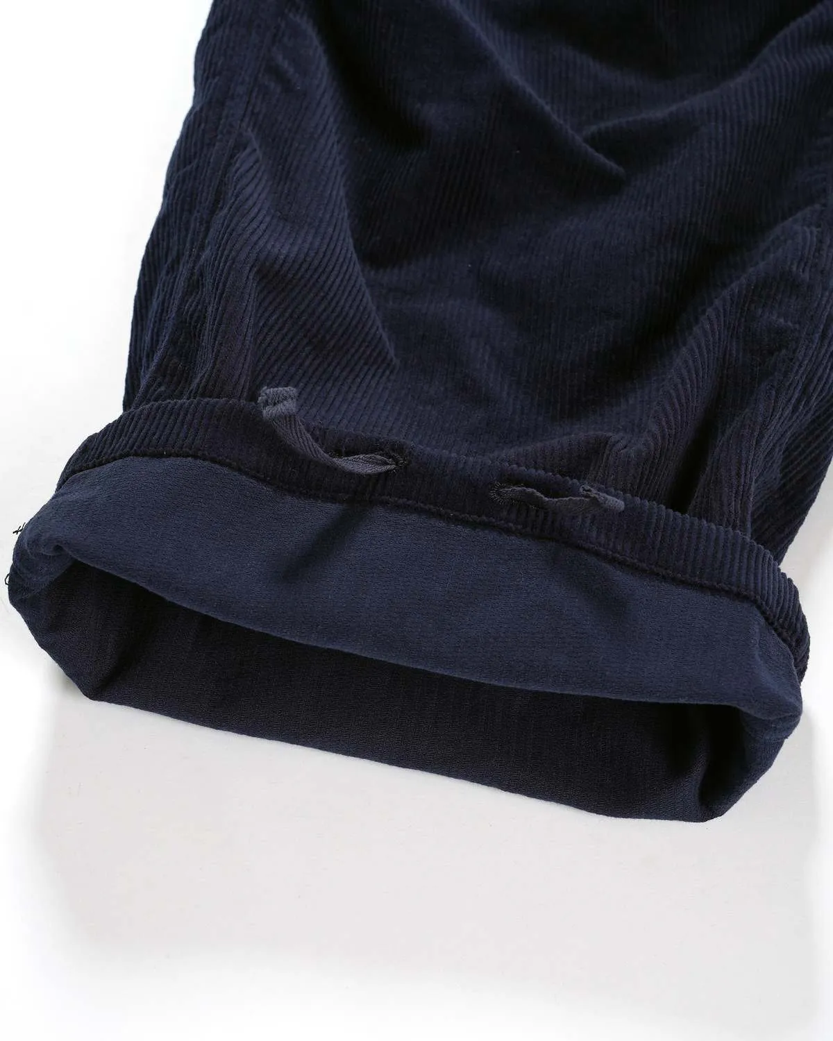 Cotton 8W Corduroy Over Pant - Navy