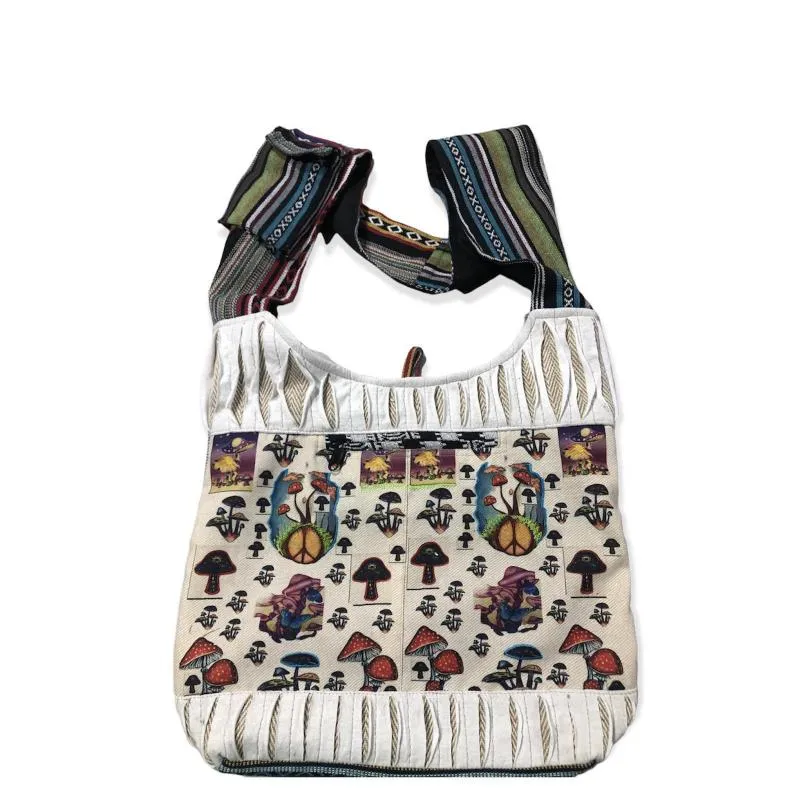 Cotton Razor Cut Multi Family Mushroom Bag