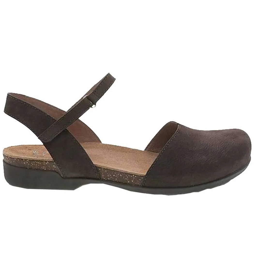 Dansko Rowan Closed Toed Sandal Chocolate (Women's)