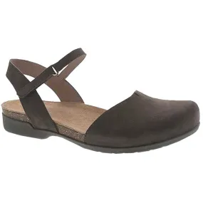 Dansko Rowan Closed Toed Sandal Chocolate (Women's)