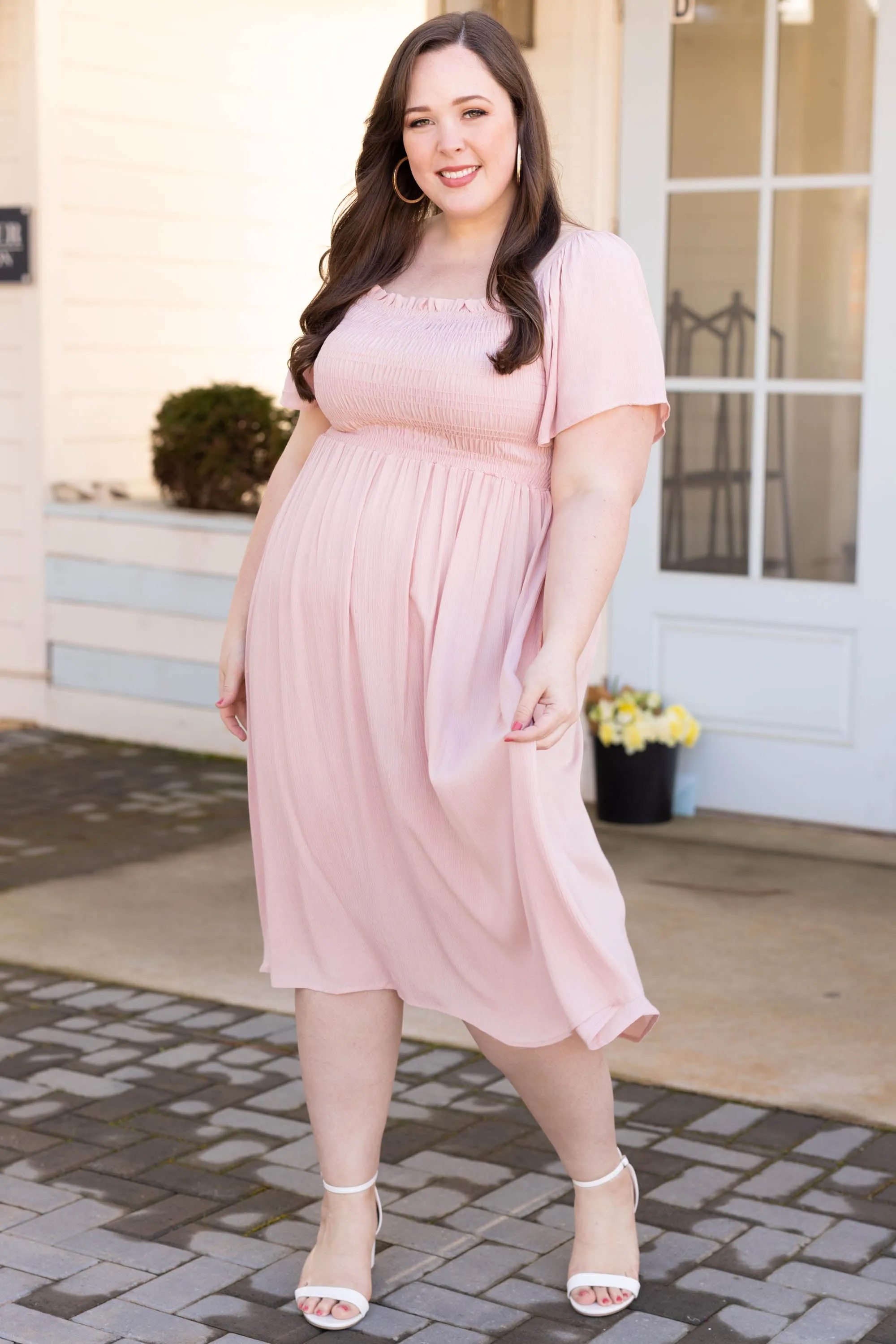 Easy Lovin' Dress, Mauve