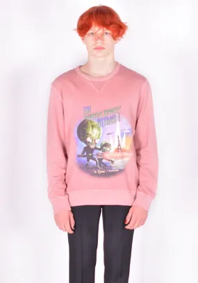 EGONLAB. AW21CS006 THE BRUSSELS SPROUT'S ATTACK SWEATSHIRT OLD PINK