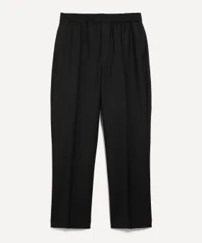 Elasticated Straight Leg Trousers