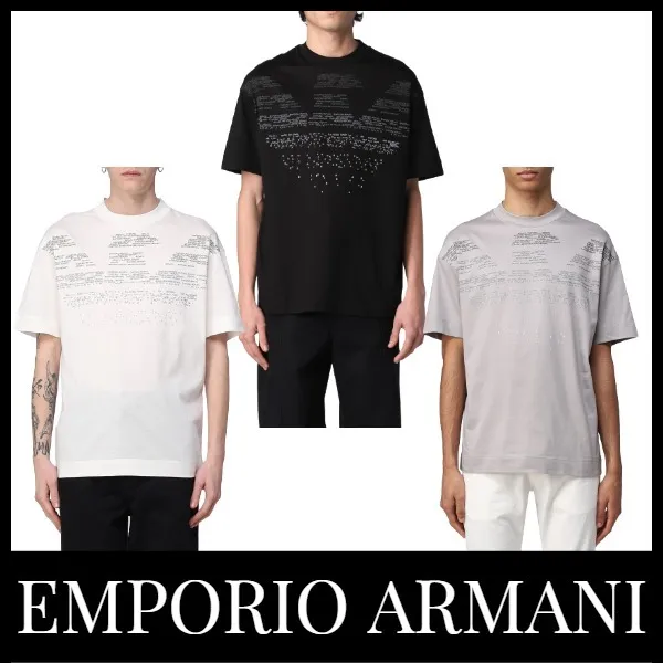 EMPORIO ARMANI  |Cotton Logo T-Shirts